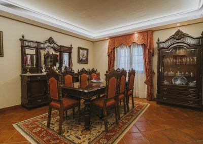 Chalet independiente Campo de Mijas comedor