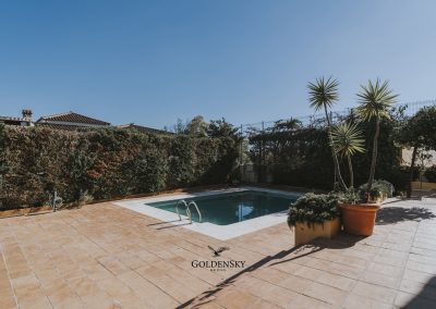 Chalet independiente Campo de Mijas piscina