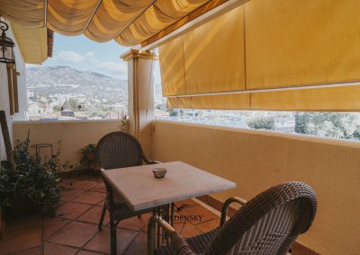 Chalet independiente Campo de Mijas terraza 2
